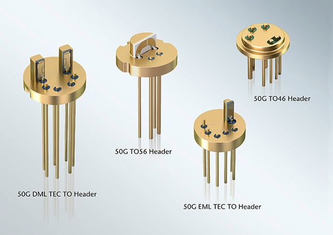 Schott transistor outline platform headers