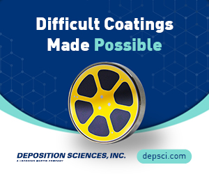 Deposition Sciences Inc. (DSI) - Patterned Filters