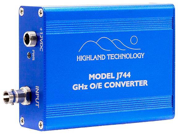 J744 Compact Analog Optical-to-Electrical Converter