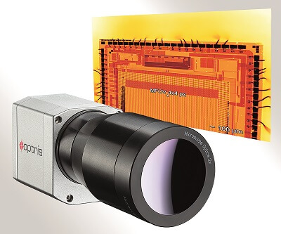Optris IR Camera Microscope Optics