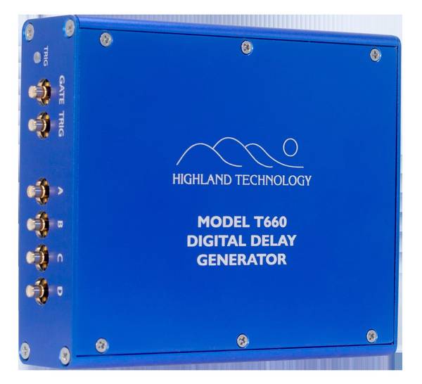 T660 Four Channel Digital Delay/Pulse Generator