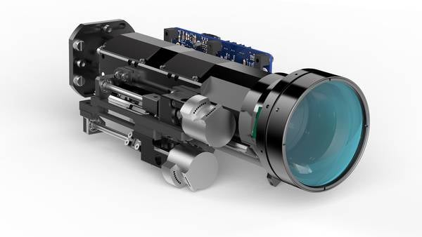 Ophir Optics an MKS Brand - Ophir® SWIR & NIR 25-250mm f/5.5 (NFOV) f/4.0 (WFOV) Continuous Zoom Lens