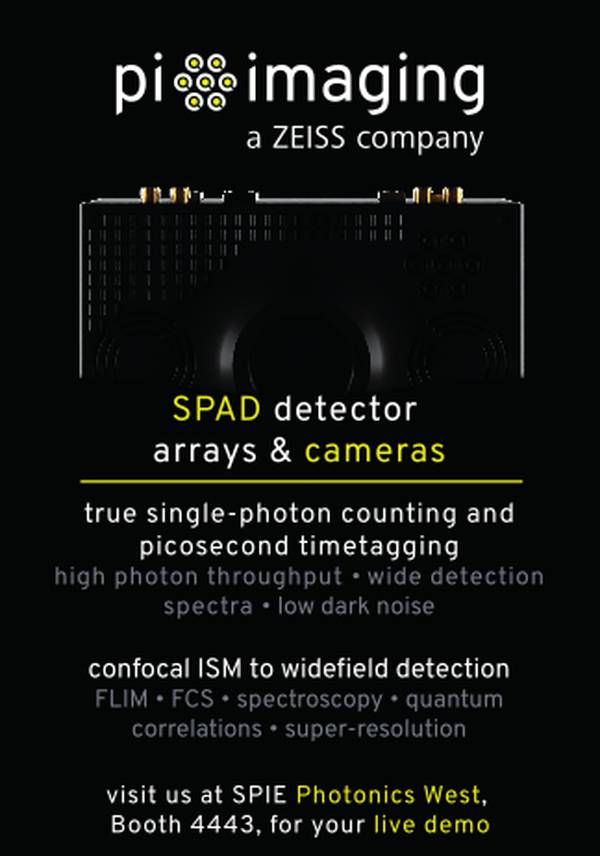 SPAD detector arrays & cameras - Pi Imaging Technology — a Zeiss company