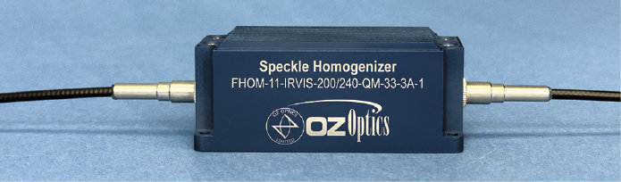 In-Line Fiber Speckle Homogenizer