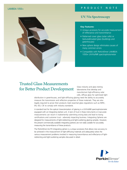 Trusted Glass Measurements for Better Product Development