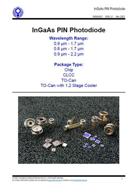 InGaAs PIN Photodiode