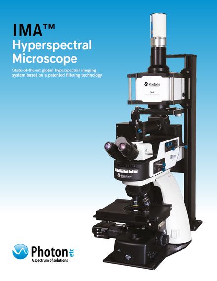 IMA™ Hyperspectral Microscope: State-of-the-Art Global Hyperspectral Imaging System Based on a Patented Filtering Technology