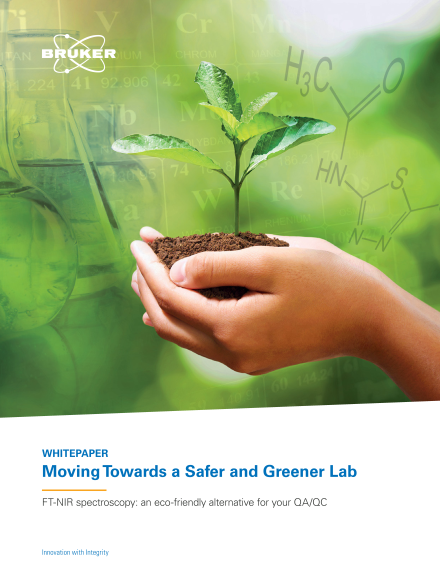 Moving Towards a Safer and Greener Lab - FT-NIR Spectroscopy: an Eco-Friendly Alternative for your QA/QC