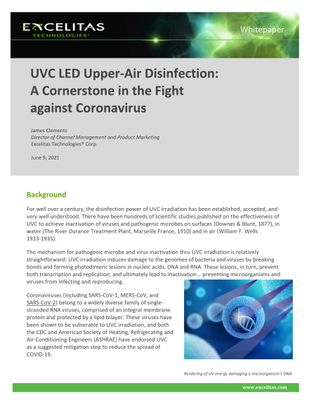 UVC LED Upper-Air Disinfection: A Cornerstone in the Fight against Coronavirus
