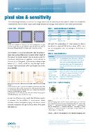 PCO-TECH Inc. - Pixel Size & Sensitivity