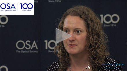 OSA Centennial &ndash; Amber Young, Sandia National Laboratories